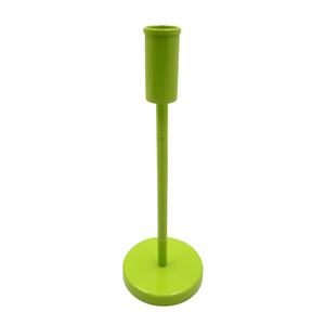 ขายส่งเหล็กจํานวนมากตกแต่งหรูหราออกแบบเชิงเทียนผู้ถือผงสีเขียวเคลือบตกแต่งสไตล์โมเดิร์น - Product Image 1