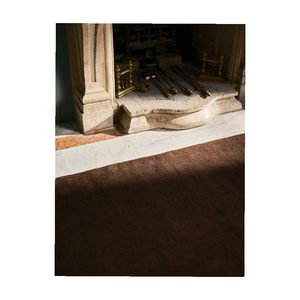 Tapis Zaari Nocturne de luxe en mohair noué à la main, qualité supérieure, motif ondulé, écologique et antidérapant, hauteur de poils de 10 mm - Product Image 3