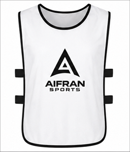 Chaleco de Entrenamiento de Fútbol Verde Brillante, 100% Poliéster, Sin Mangas, con Logotipo Personalizado para Prácticas de Equipo - Product Image 2