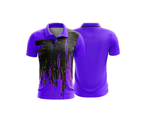 Athletic Fit Sublimation Polo Shirt with Custom Logo Durable Stitching for Men Women Youth Quick-Dry Dry-Fit Active - Product Image 5