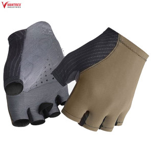 Gants de cyclisme mi-doigts Vantrex VI-CG-010 en maille respirante à adhérence solide - Matière nylon, motif chat, couleur et taille personnalisables, unisexe - Product Image 2