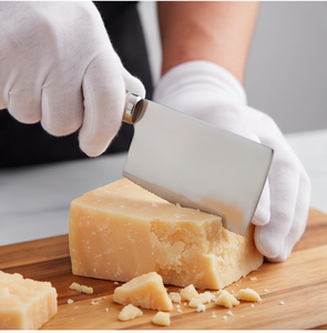 Ensemble de 3 couteaux à fromage avec manche en marbre, lame en acier inoxydable, et spatule à beurre pour la maison et la cuisine - Product Image 5