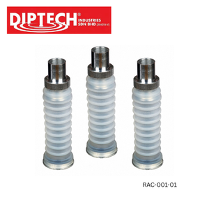 ข้อต่อสายยางซิลิโคนแบบยืดหยุ่นสำหรับวงจรหายใจ รุ่น RAC-001-01 ยี่ห้อ Racine Connector ปลอดสารลาเท็กซ์ ยอดขายอันดับหนึ่งในมาเลเซีย - Product Image 1