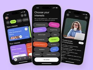 Aplicación Móvil de Gestión de Aprendizaje para Cursos en Línea, Lecciones en Video, Cuestionarios, Tareas, Seguimiento del Progreso, Compatible con MAC, Internet - Product Image 3