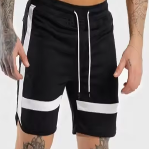 Shorts personnalisés pour hommes coupe ample avec cordon de serrage shorts pour femmes grande taille shorts de sport unis pour dames avec poches - Product Image 1