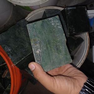 Bloques de Jade Nefrita Natural sin Tratar de Kotawala's Creation, Piedra Verde para Tallar, Lote de Gemas Crudas al por Mayor de la India - Product Image 1