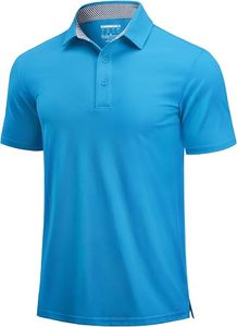 Men's Short Sleeve Cotton Polo <b>Shirt</b> Classic Fit Casual <b>Collared</b> <b>T</b>-<b>Shirt</b> - Product Image 2