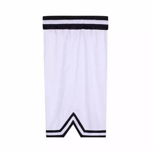 Conjunto de Camiseta de Baloncesto Blanca con Cuello en V para Hombre, Sin Mangas, Transpirable, de Poliéster, Cintura Elástica, Corte Regular, para Todas las Temporadas - Product Image 2