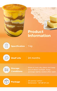 SIGNWIN-Purple Taro Walling Powder se usa como ingrediente de té de burbujas para cubrir el té boba - Product Image 5