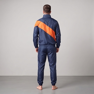 Chándal de nailon con capucha para hombre, de invierno, tela transpirable, ajuste cómodo para entrenamiento físico, correr, viajes y deportes - Product Image 3