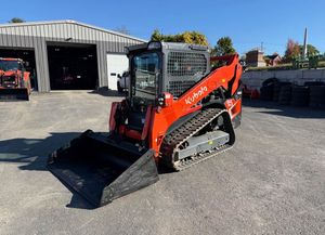 รถตักล้อยาง Kubota SVL75-3 แบบตีนตะขาบ พร้อมบุ้งกี๋หน้า สำหรับงานก่อสร้างในฟาร์ม - Product Image 1
