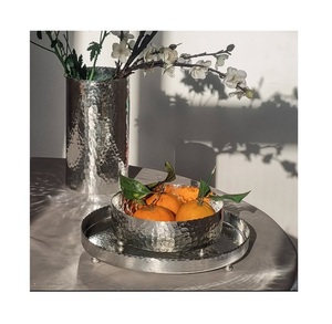 Stainless Steel Sweets Bowl With Tray Latest Design Kitchenware Chocolates Dessert Bowl At <b>Cheapest</b> Price - Product Image 6