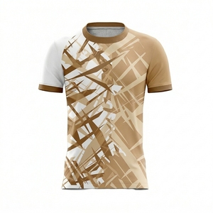 Wholesale custom soccer jersey Men's Gym <b>T</b>-<b>Shirts</b> Quick Dry Breathable Fitness soccer jersey Short Sleeve Running Sports - Product Image 4