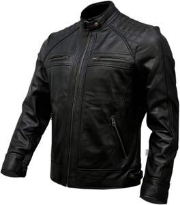 2026 New Design <b>Men</b> <b>Leather</b> <b>Jacket</b> Premium Stylish <b>Leather</b> <b>Jacket</b> for <b>Men</b> Manufacturer - Product Image 1