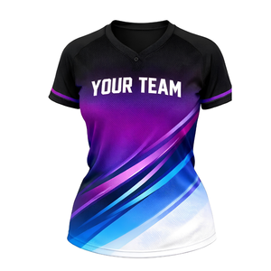 Camiseta de Béisbol de Poliéster Blanca al por Mayor, Personalizada con Sublimación, Uniforme Deportivo para Béisbol y Sóftbol, Uniforme de Equipo, Jersey de Béisbol para Hombre - Product Image 4