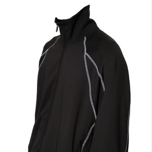 High Quality Custom Men's Color Block Patchwork Windbreaker Polyester Nylon Tracksuit Mens Track <b>Zip</b> <b>up</b> <b>Jacket</b> and Shorts Set - Product Image 2