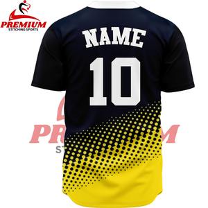 เสื้อเบสบอลแบบยูนิเซ็กซ์ น้ำหนักเบา ระบายอากาศได้ดี มีกระดุมด้านหน้า แขนสั้น เย็บอย่างทนทาน และดีไซน์สปอร์ตคลาสสิก - Product Image 4