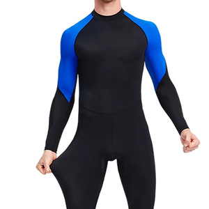 Low MOQ 1 Piece Light Weight Comfortable Waterproof Quick Dry High Quality Men's One Piece Swim Suit Custom Design Best Quality - Product Image 5
