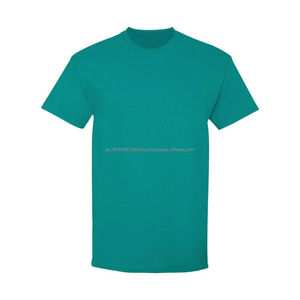 T-shirts pour hommes de qualité supérieure, logo personnalisé, broderie, impression, col haut, été, 100% coton, coupe ample. - Product Image 5