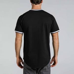 T-shirt Homme Léger de Qualité Supérieure, Doux, Séchage Rapide, Tricoté, Dernière Conception, Quantité en Gros, T-shirt Personnalisé à Bordures Contrastantes - Product Image 5