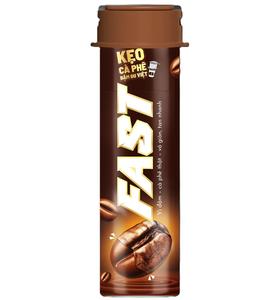 FAST POPIT Bonbons au café du Vietnam Goût authentique vietnamien en forme de boule Sachet de 240g Snack chocolaté de haute qualité - Product Image 1