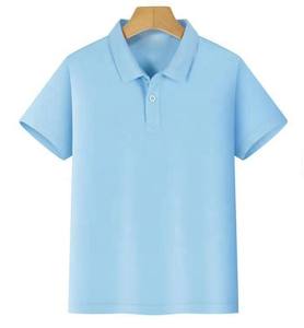 Camisetas Polo de Manga Corta para Niños, Tejido de Punto Sólido, Poliéster/Algodón, Logotipo OEM Impreso Personalizado, para Bebés Niños y Niñas - Product Image 4