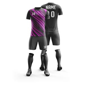 Maillot de football durable par sublimation |   Tailles pour hommes, femmes et jeunes |   Vêtements de sport légers à séchage rapide en gros - Product Image 4