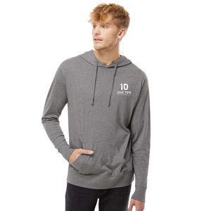 Men's Lightweight Jersey Hoodie Pullover Soft Cotton Fabric Long Sleeve Casual Hooded <b>Sweatshirt</b> for <b>Work</b> Travel and Leisure - Product Image 1