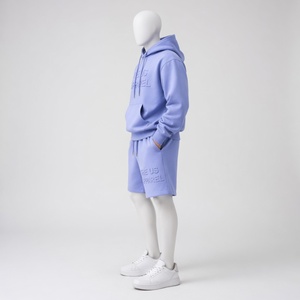 Sweat à capuche personnalisé avec patch en relief, effet délavé, vintage, printemps, surdimensionné, respirant, écologique, séchage rapide, unisexe - Product Image 4