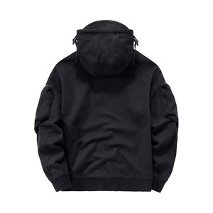 Sweat-shirt Techwear pour homme, streetwear, tactique, multi-poches, masque ninja, pull-over, cyberpunk urbain, hip hop, surdimensionné, noir - Product Image 2