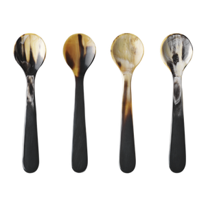 Ustensiles de cuisine européens de qualité supérieure faits à la main, dernier design, cuillères en corne d'animal, manche poli style nautique, artisanat naturel - Product Image 6