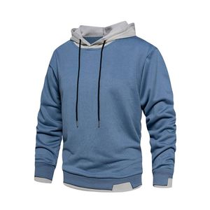 Sudadera informal de algodón con corte ajustado para un look impecable, interior suave, ajuste cómodo, ideal para pausas en la oficina y entrenamientos ligeros. - Product Image 2