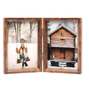 Miroir mural de luxe 2026, fait main, écoresponsable, avec cadre en bois massif, taille personnalisée, cadre photo, incrustation en résine et os, vente en gros - Product Image 5