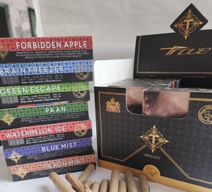 Premium Produit Herbes roulées à la main Herbes roulées dans une feuille d'ébène Gestion de la marque saveurs exotiques Brume bleue Crème russe - Product Image 2