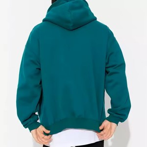 Sudadera con Capucha Unisex Extra Grande, Color Sólido, Forro Polar, Informal, para Invierno, con Bolsillo Delantero, Corte Holgado, 100% Algodón, Anti-Pilling - Product Image 2