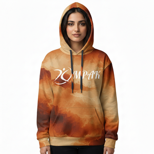 เสื้อฮู้ดดี้โอเวอร์ไซส์สไตล์คนเมือง พิมพ์ลายแบบ Sublimation ทั่วตัว สำหรับแบรนด์แฟชั่นไลฟ์สไตล์ลำลอง - Product Image 1