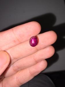 Lot de pierres précieuses en rubis rouge foncé 100 % naturel pour la fabrication de bijoux, pierres brutes, prix de gros, faites à la main - Product Image 3