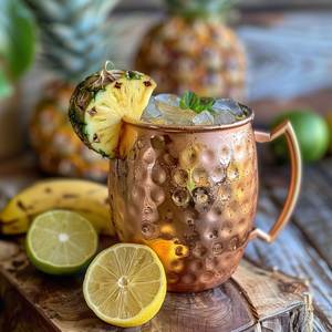 Juego de tazas de cobre martillado, vasos para bebidas Moonlit Meadow, tazas reutilizables para cócteles, colección premium y duradera - Product Image 4