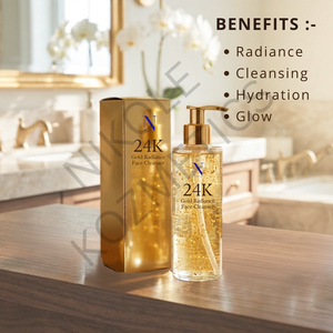 Limpiador Facial con Oro de 24K, Hidratante, Iluminador, Limpieza Profunda para una Piel Radiante y Suave, para Todo Tipo de Piel - Product Image 3