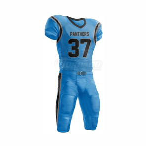 Durable Material American Football Uniform Plus Size Breathable 100% Polyester Wholesale Top Selling American Football Uniform - Product Image 1
