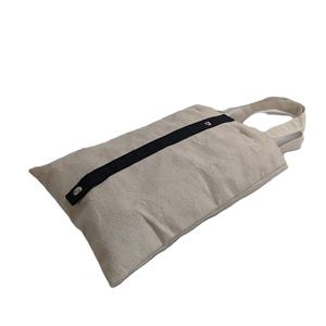 Bolsa de Compras Plegable de Bolsillo, Algodón Natural Ecológico, Bolsa de Mano para Uso Diario, para Comprar Verduras y Comestibles - Product Image 3