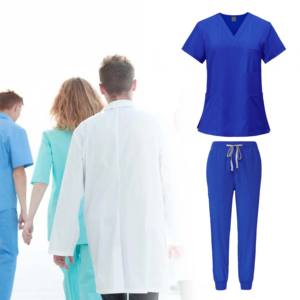 Uniformes Médicos Casuales y Cómodos para Enfermeras, Diseño Moderno, Transpirables, 100% Algodón, Tallas Grandes, Color Personalizado - Product Image 2