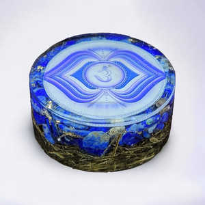 Seven Chakras Healing Orgonite Booster Set Semi-Precious Stone Crafts Meditation Reiki Feng Shui with Natural Crystal Chips Bulk - Product Image 1