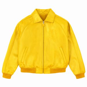 Chaquetas de Cuero para Hombre, Servicio OEM 2026, Color Negro, Chaqueta de Cuero de Manga Larga para Hombre - Product Image 5