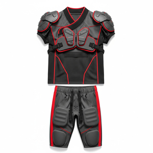 Uniformes de football américain personnalisés en gros, équipement d'équipe sublimé, tissu respirant pour l'entraînement intense et les matchs. - Product Image 1