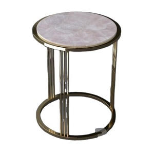 Minimalist End <b>Table</b> Round Top Side <b>Table</b> for Living Room Restaurants Hotel And Cafes - Product Image 3