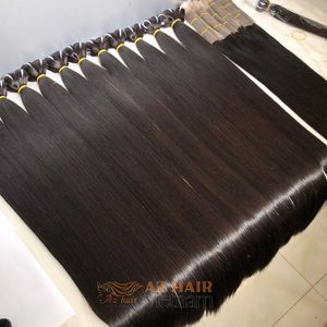 Long Bone Straight High Quality Unprocessed Raw Human <b>Hair</b> Extensions Wholesale Vietnamese Supplier - Product Image 3