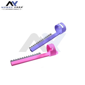 Peigne à cheveux professionnel en acier inoxydable de qualité supérieure pour coiffure, effilage, texturisation et coupe des pointes fourchues, lame tranchante pour barbier et visage - Product Image 5