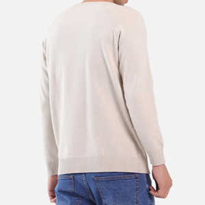 Pull-over d'hiver personnalisé avec logo, col rond, vêtements de mode en gros, pull tricoté décontracté pour hommes - Product Image 2