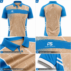 Custom Sublimation <b>Men</b> Sports <b>Polo</b> Shirt Quick Dry Breathable Short Sleeve Team Uniform Golf Tennis Jersey Wholesale Apparel - Product Image 4